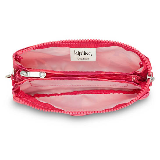 Kipling Creativity Large Printed Pouch Taske Lyserød | DK 2096IL